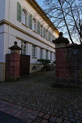 Canvas Print - Historischer Altstadt in Euerdorf, Landkreis Bad Kissingen, Unterfranken, Bayern, Franken, Deutschland