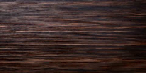 Wall Mural - Background with dark wenge wood texture