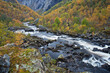 Norwegen, Hordaland, Mabödalen, Fluss Boreijo, Schlucht,