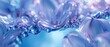 Wavy Tranquility: Macro lenses showcase the serene undulation of liquid wildflower bluebell petals.