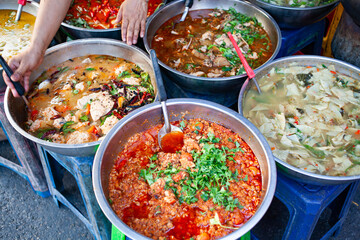 delicious fresh thai street food