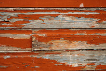Peeling Paint On The Old Coupeville Wharf