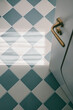 © VISUALSPECTRUM/Stocksy - Tiled Italian Bathroom Floor Detail