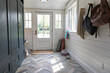 © Raymond Forbes LLC/Stocksy - Luxury Interior Contemporary Home Mud Room foyer in house