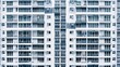 Modern residential building pattern background