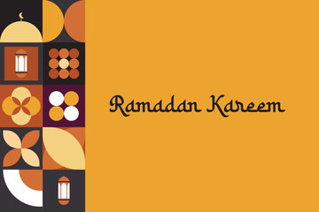 Ramadan Kareem,Islamic greeting card template with ramadan for wallpaper design,poster, media banner.