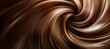 Close up liquid caramel swirl background with smooth lines, delicious and tempting caramel texture