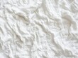 Wavy White Fabric Texture Background
