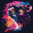 © Munir - Animal Graffiti, t-shirt design