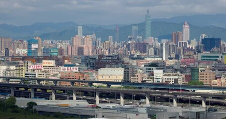 Sticker - Taipei city downtown