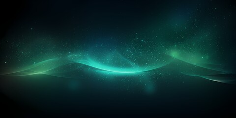  Dark color gradient background adorned with dynamic green and blue lights, creating an intriguing webpage header design with a touch of grainy texture.