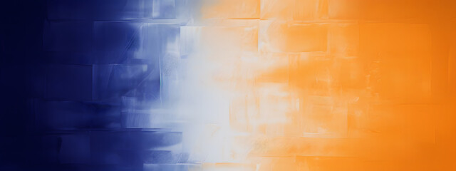 Wall Mural - abstract elegant orange blue background