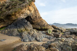 Fototapeta Morze - Rock formation on Oregon Coast