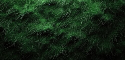 Poster - Lush Green Textured Grass Background