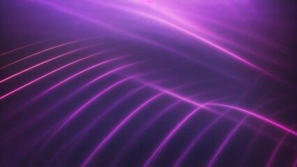 Wall Mural - intense purple and blue light rays cutting through a dark speckled atmosphere