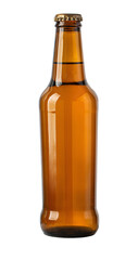 Wall Mural - brown beer bottle isolated