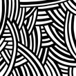 Abstract background in black and white with lines pattern