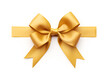 © Oksana_Latysheva - Golden ribbon bow isolated on white background