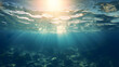 Underwater realistic landscape wallpaper