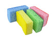 © Ганна Маймула - A group of new washing sponges (yellow, green pink and blue) png isolated