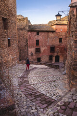 Wall Mural - In the historic centre of Albarracín