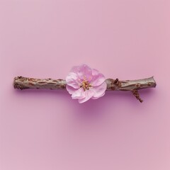 twig with flower.