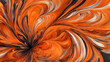 © Obsidian - abstract orange background