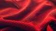 © Artyom - Macro texture of red mesh sports fabric