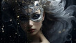 Moonlit Masquerade Elegant Ball Under Silver Moonlight