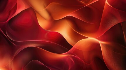 Wall Mural - Fiery red brown burnt orange copper black abstract background. Geometric shape. Color gradient.