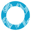 © Richard Marx - circular frame with abstract lineal border