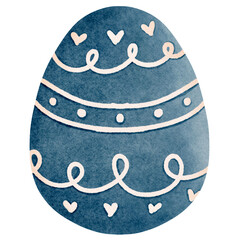 blue easter egg