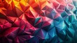 An abstract low poly background dominated