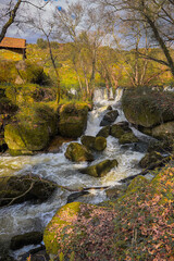 Wall Mural - Waterfall on the Cavalo River