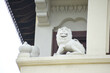 A statue of a lion in the Temple of the Sacred Tooth Relic (Sri Dalada Maligawa), Kandy.