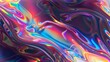 Psychedelischer, holographischer Hintergrund in bunten Farben