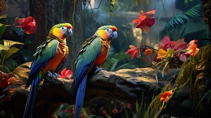 amazing rainforest birds