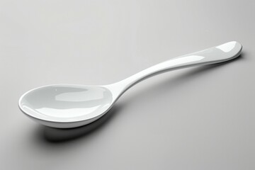 Wall Mural - New spoon. Background with selective focus and copy space