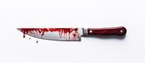 Grim Scene with a Bloodied Knife - Crime and Violence Concept