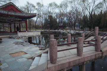 Poster - Ritan Park - Temple of the Sun Park in Jianguomen area, Beijing, China