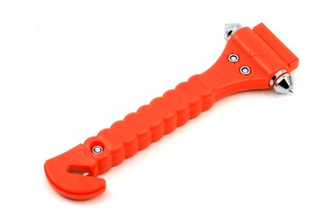 Emergency Window Hammer and Seat Belt Cutter tool