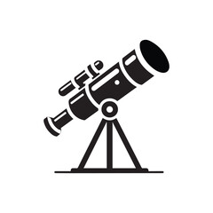 telescope icon vector