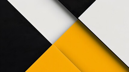 Wall Mural - simple background of black, yellow, and white