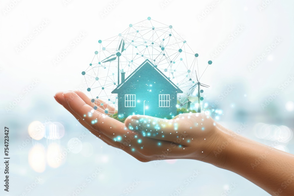 Home Automation And Renewable Energy Reference: Smart Home Easement Ev Electric Car Wallbox Custom Built Renewable