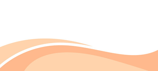 Wall Mural - Contemporary separation waves shape, divider vector illustration