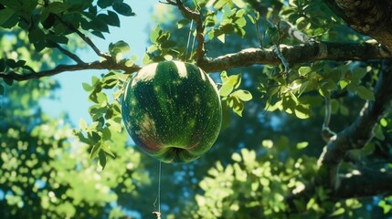 Wall Mural - green tree