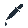 eyedropper png icon in transparent background