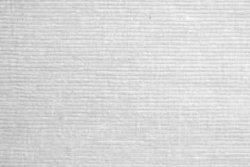 Wall Mural - white corduroy fabric texture used as background. clean fabric background of soft and smooth textile material. cloth, velvet, .luxury white tone for silk...