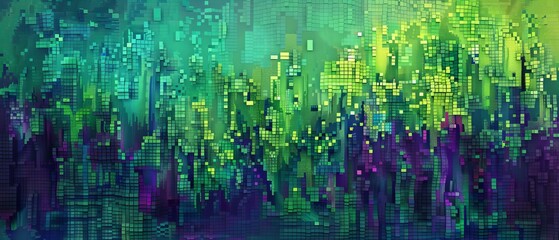 Wall Mural - abstract background with water