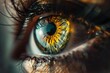 Close up shot of human eye 
